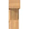 Ekena Millwork Traditional Block Smooth Bracket w/ Offset Brace, Western Red Cedar, 7 1/2"W x 20"D x 20"H BKT0806X20X20TRA05SWR - alternate 4